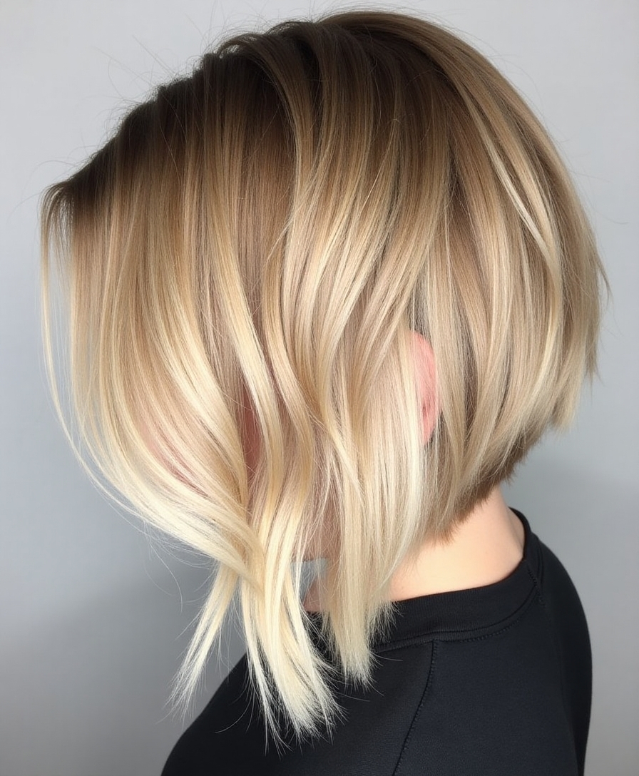 Balayage bob