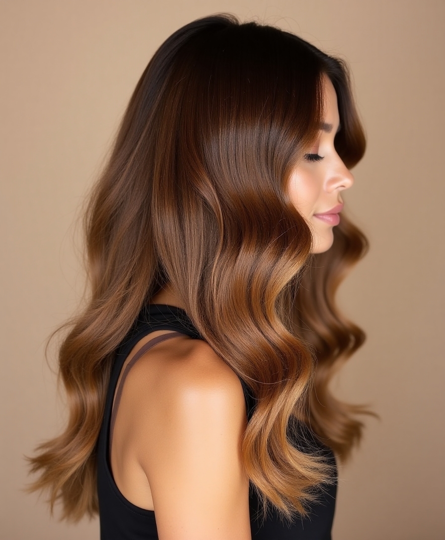 Blow-drying for volume