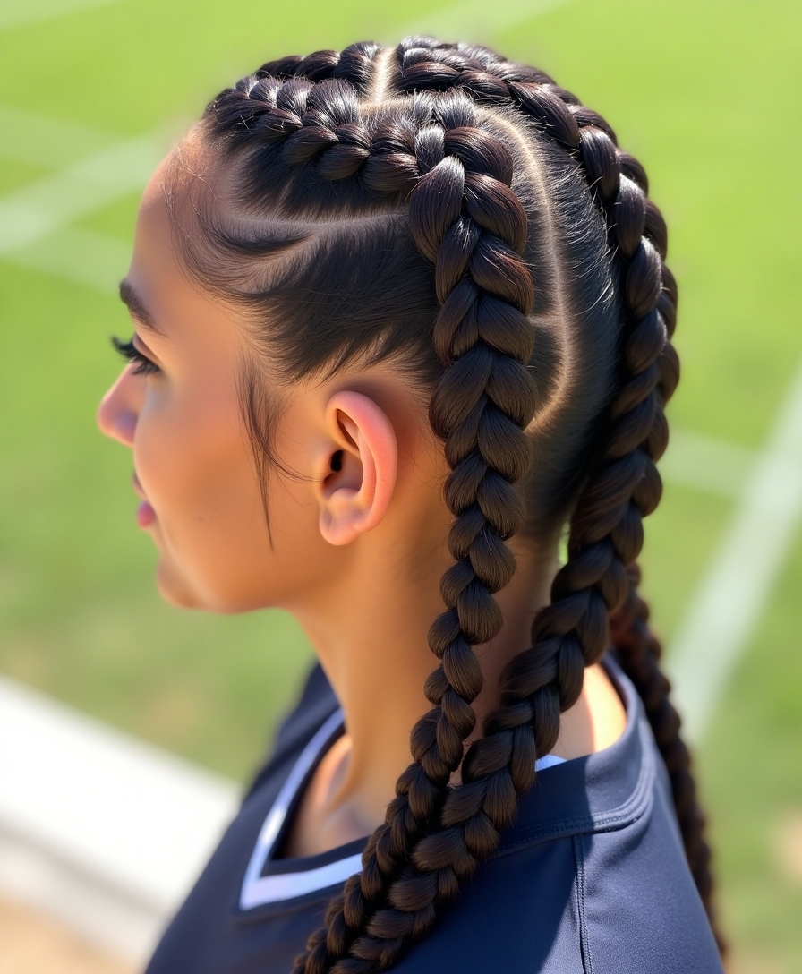 boxer braids for sports