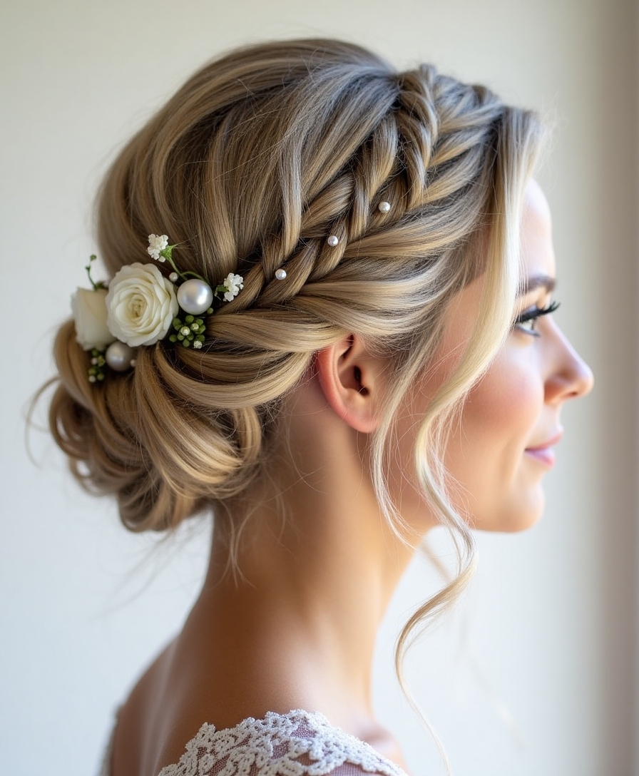 bridal hairstyle preparation techniques