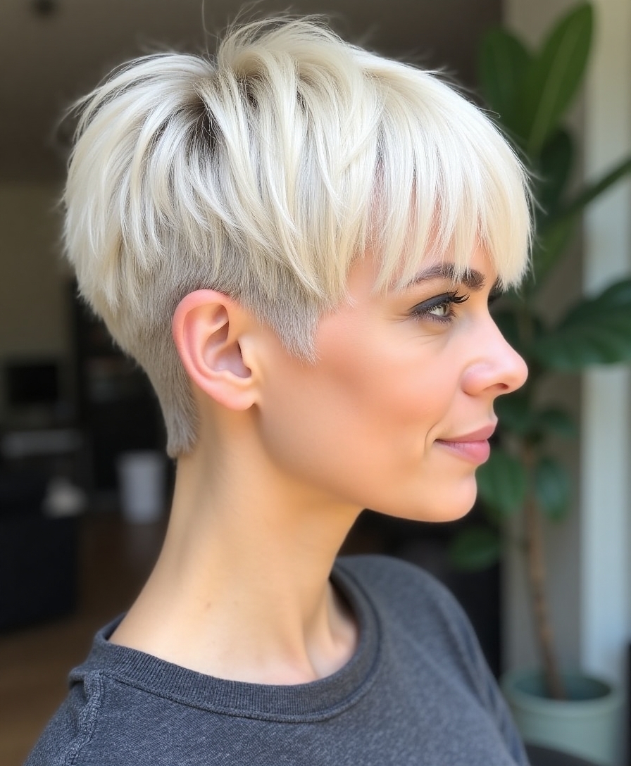 celebrity pixie cut inspiration