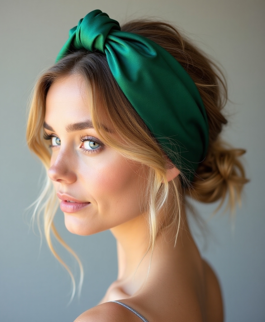 chic headband hair solution