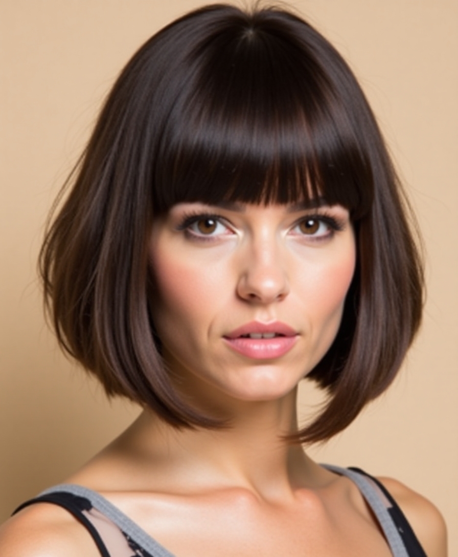 Versatile bob cut for women