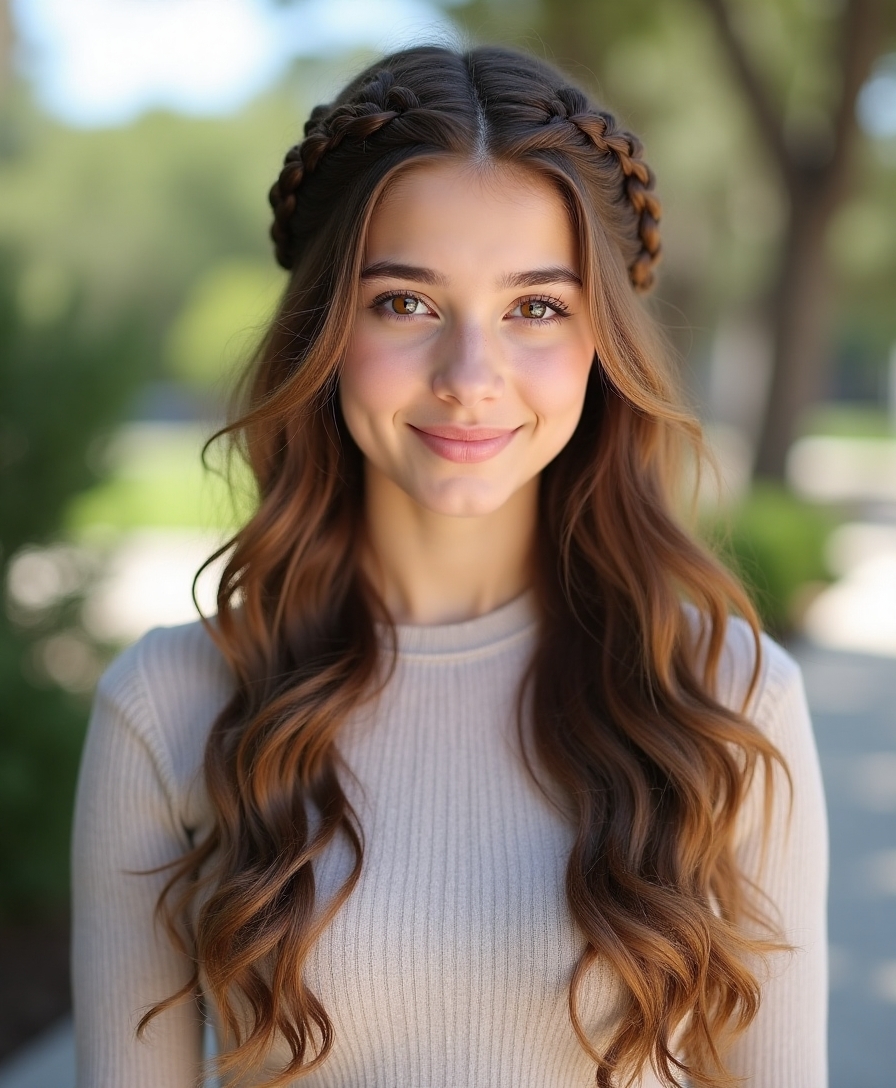 Double braided headband