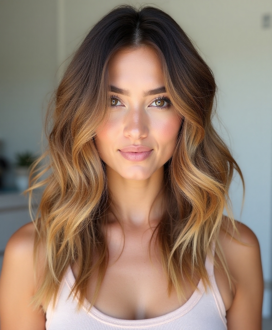 effortless beach waves hairstyle