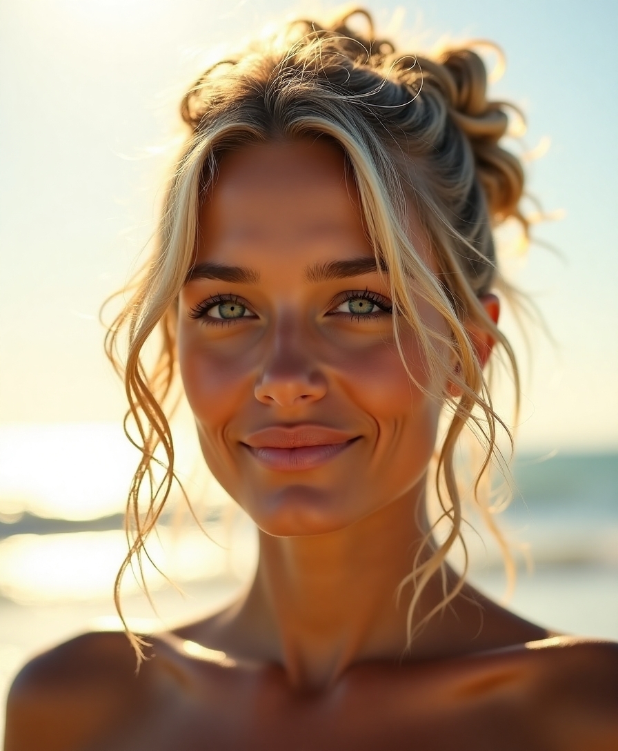 Low messy bun
