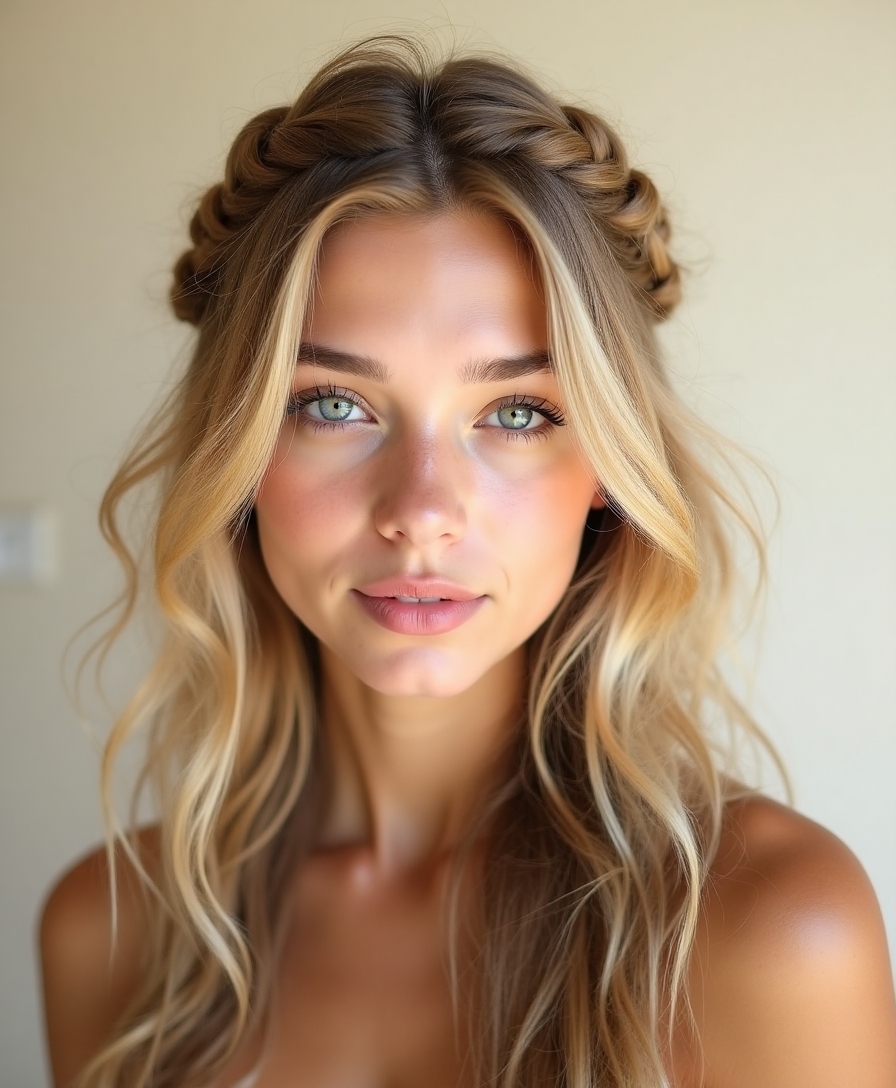 Soft boho braids for women