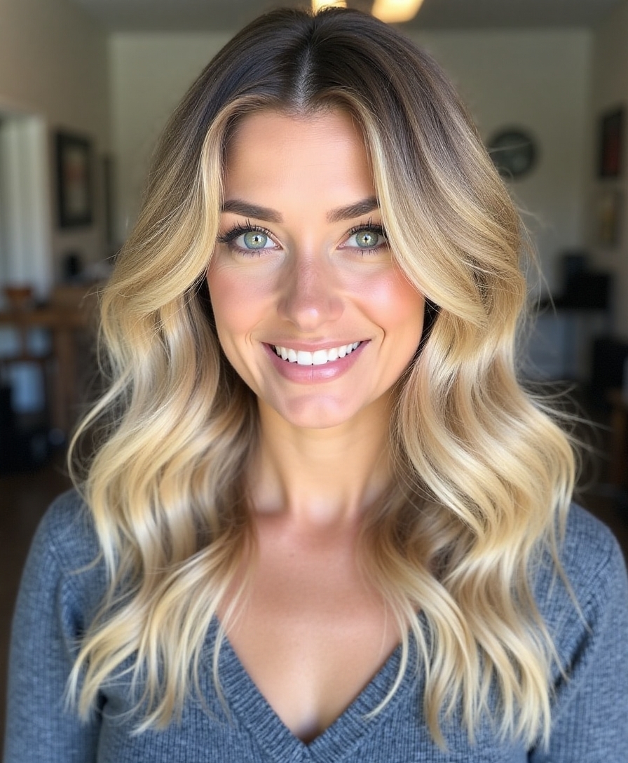 Soft feminine curls