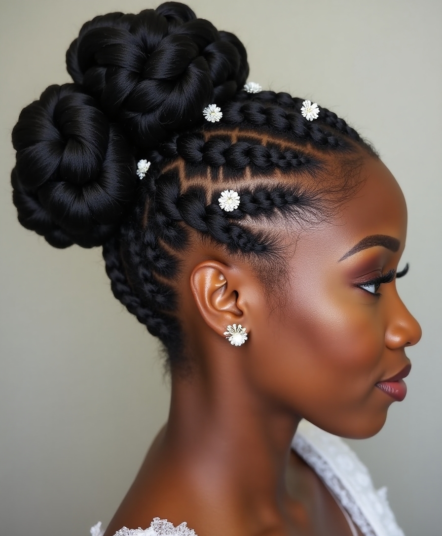 Cultural bridal hairstyles