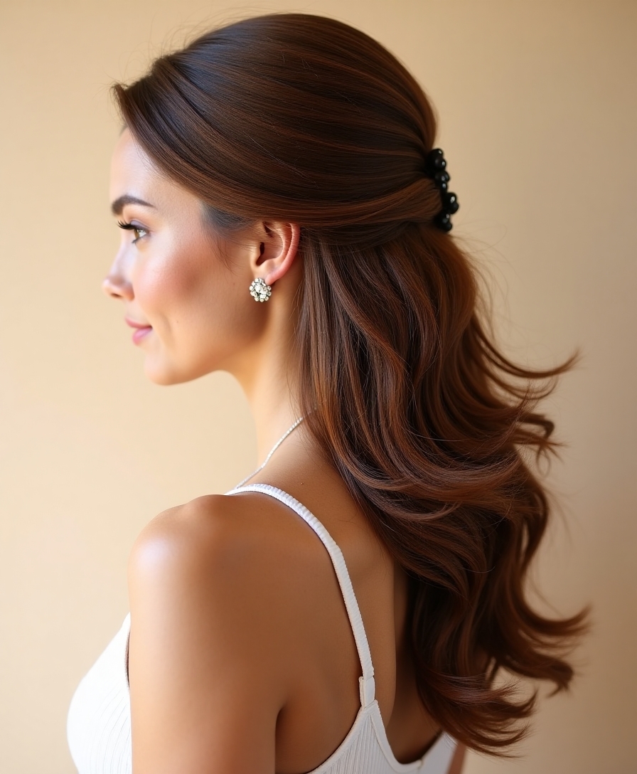 Gentle backcombing for volume