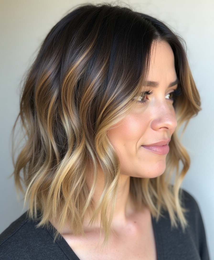Growing out short layers gracefully with regular shaping trims