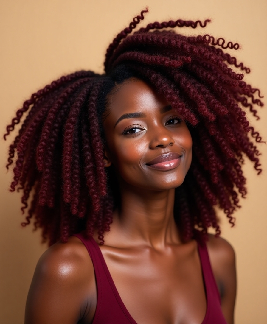 healthy scalp for hairstyles