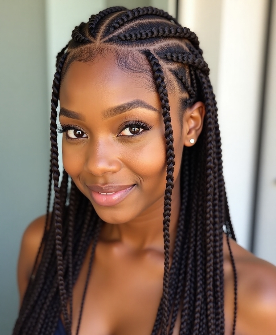 intricate protective versatile braids