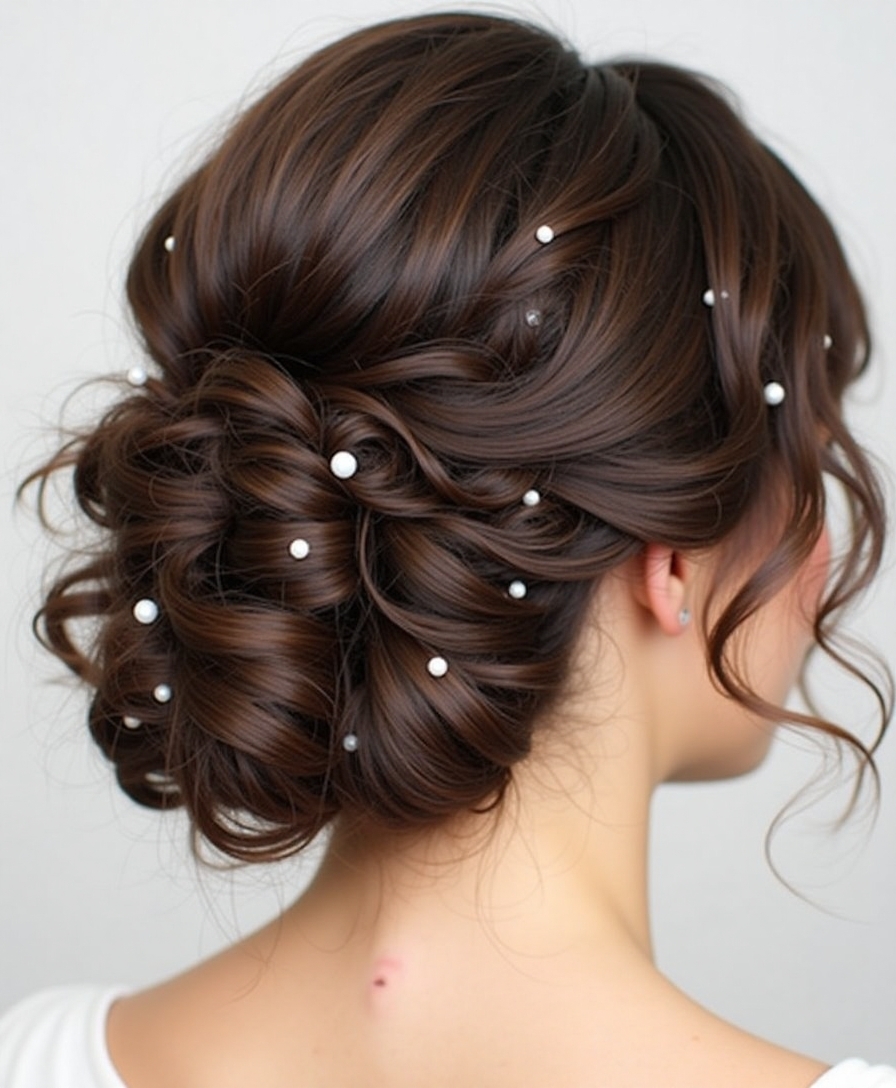 Long-lasting bridal curls