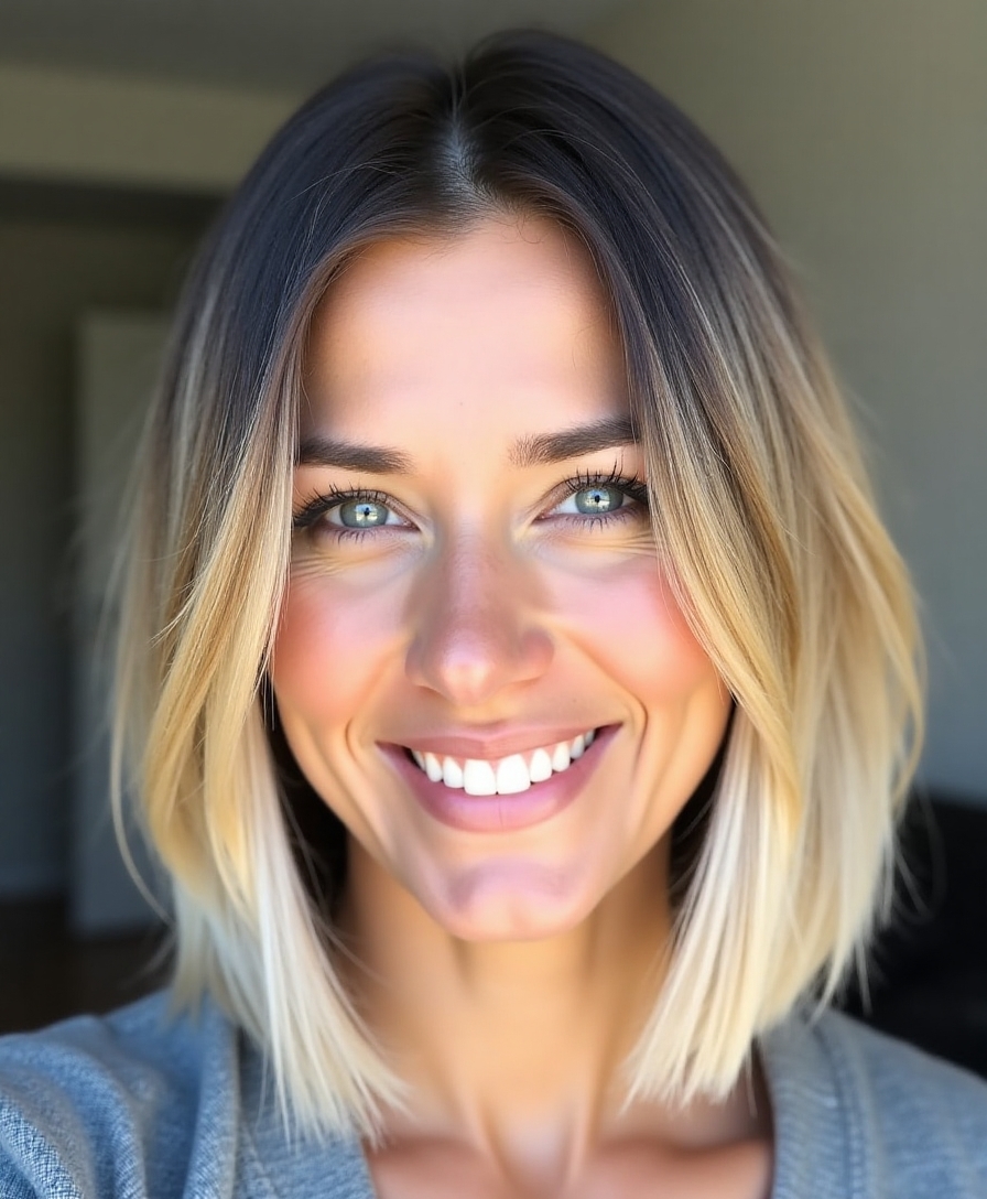 Low-maintenance chin-length options for busy women