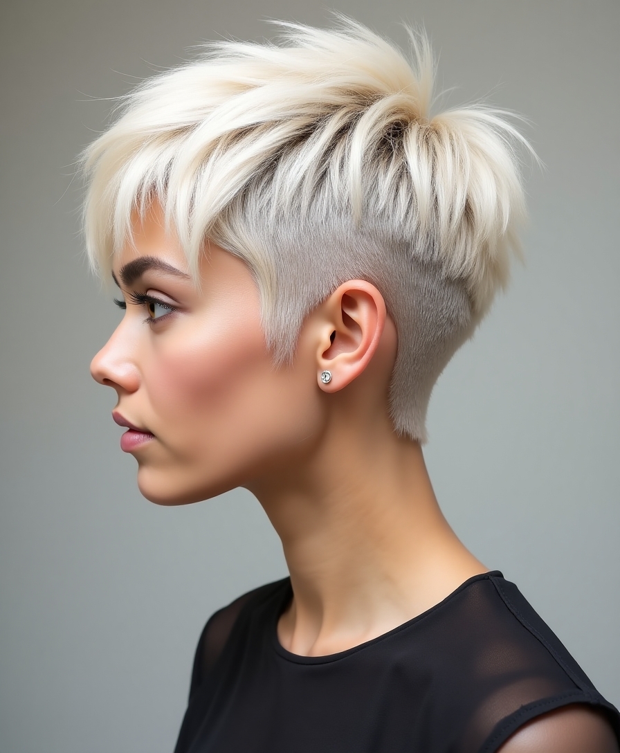 pixie cut event styling