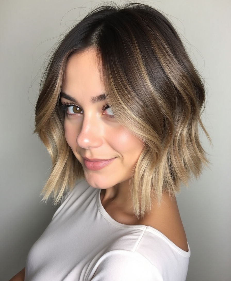 razor cut bob for movement