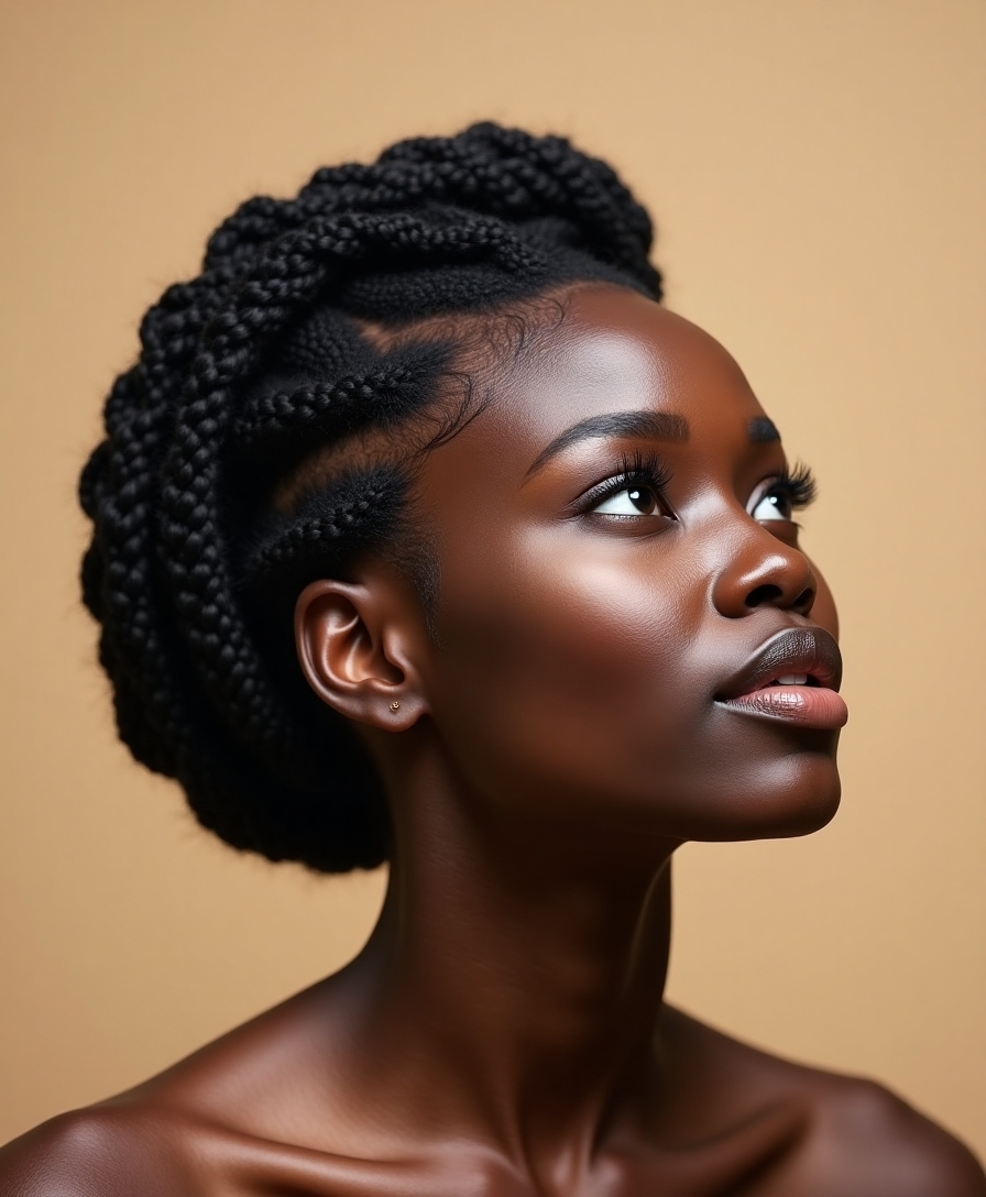 regal halo braid styling