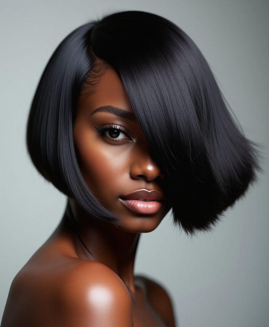 sleek polished versatile bob
