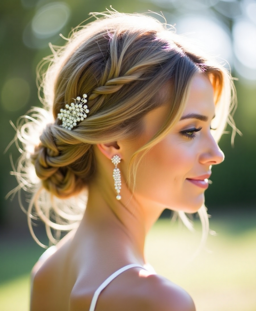 DIY bridal hairstyles