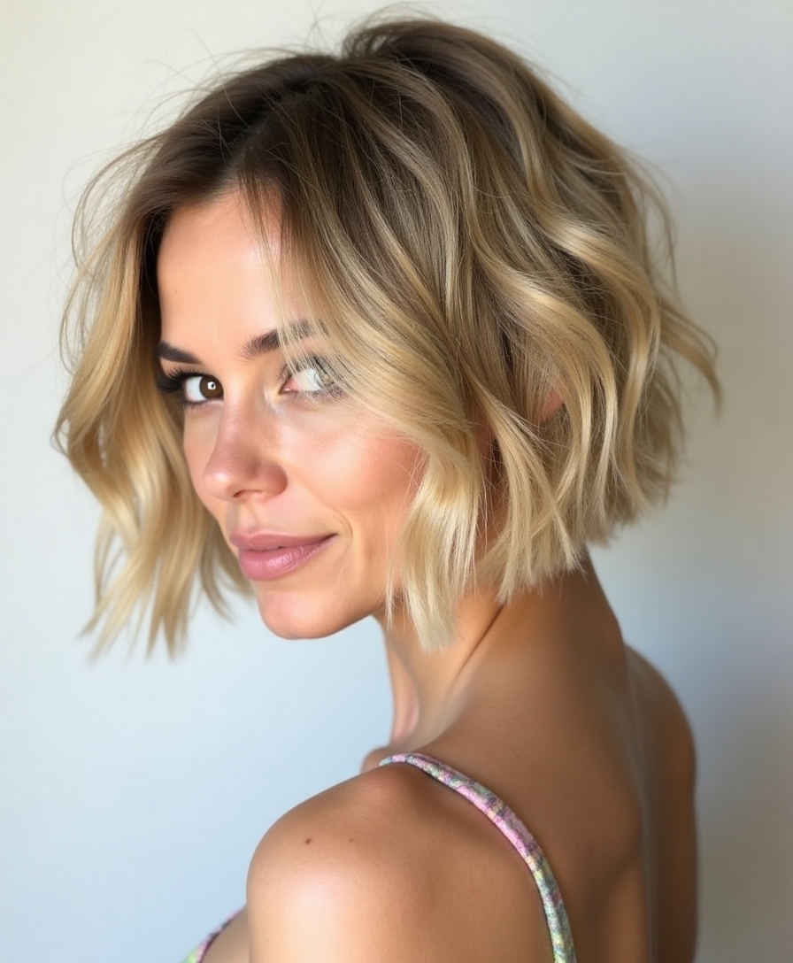 Textured bob