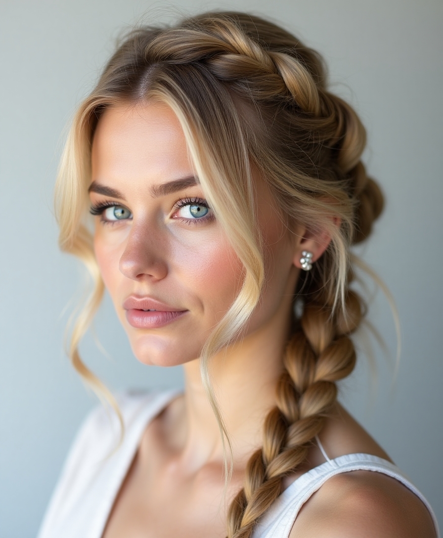 textured braiding for volume