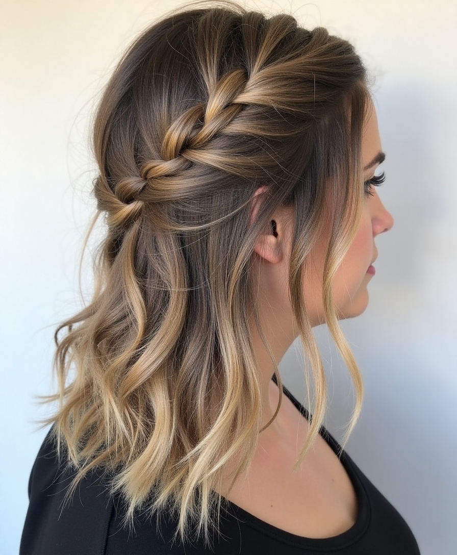 timeless sleek braided style