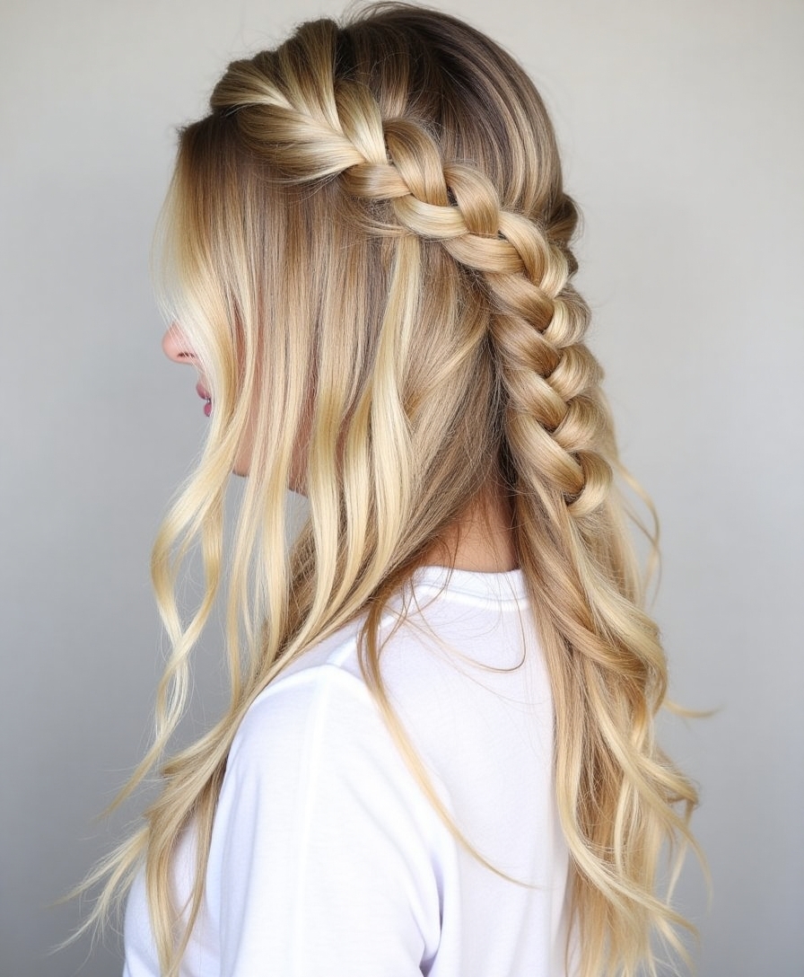 transform hair into mermaid