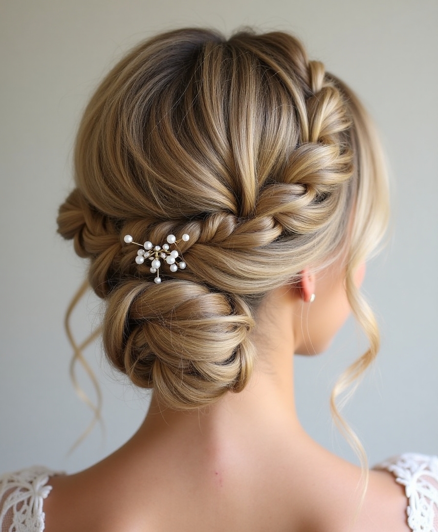 Updo styles for every length