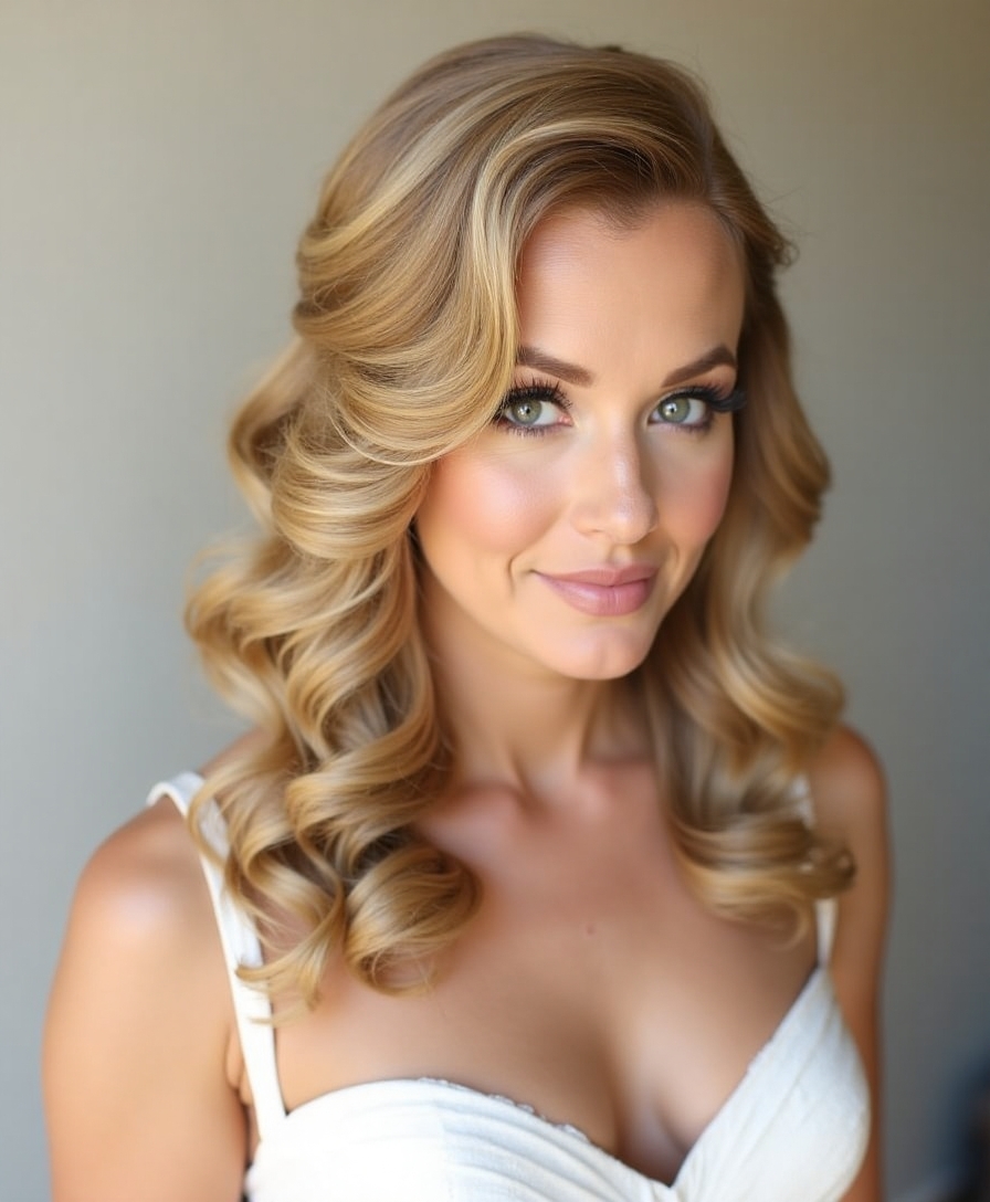 vintage glam hairstyle essential