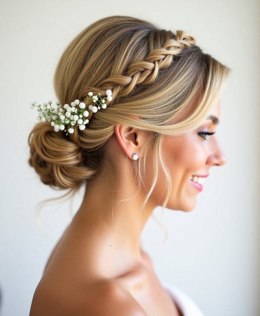 Weather-proofing bridal hair