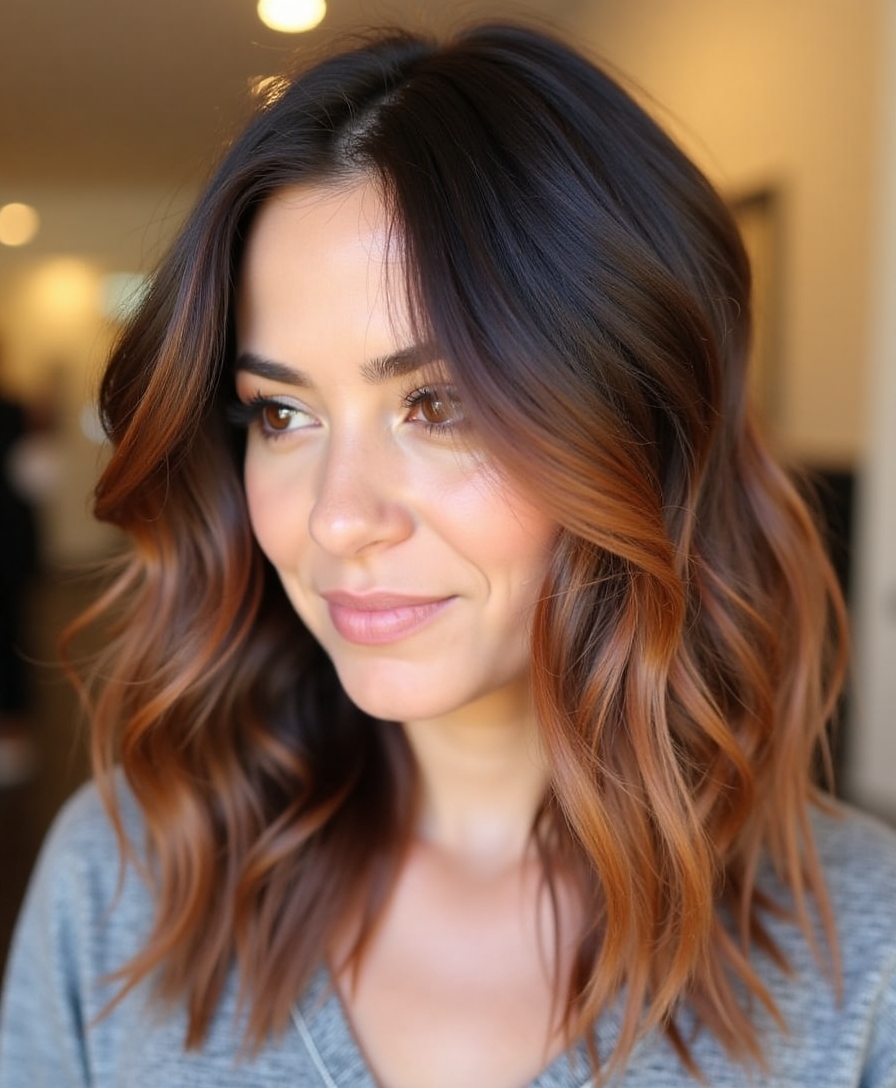 wolf cut color techniques