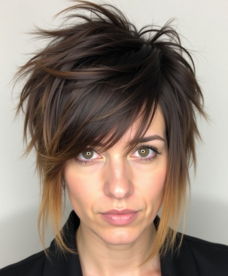 wolf cut length variations
