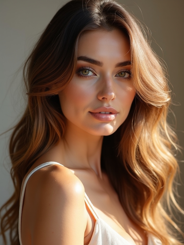 accessorize light brunette hair