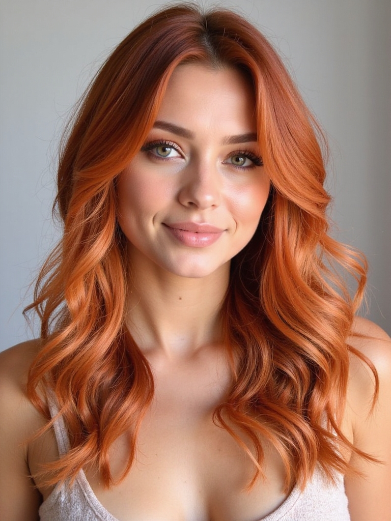 autumnal warm hair inspiration