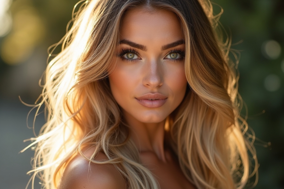 blonde lowlights add dimension