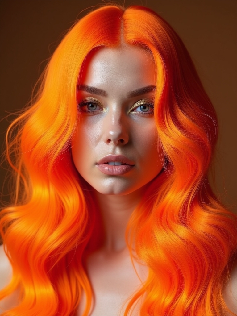 bold electric neon statement