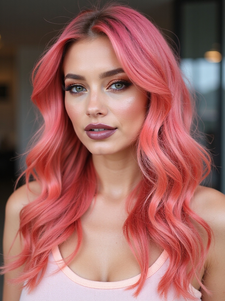 bold enchanting hair color