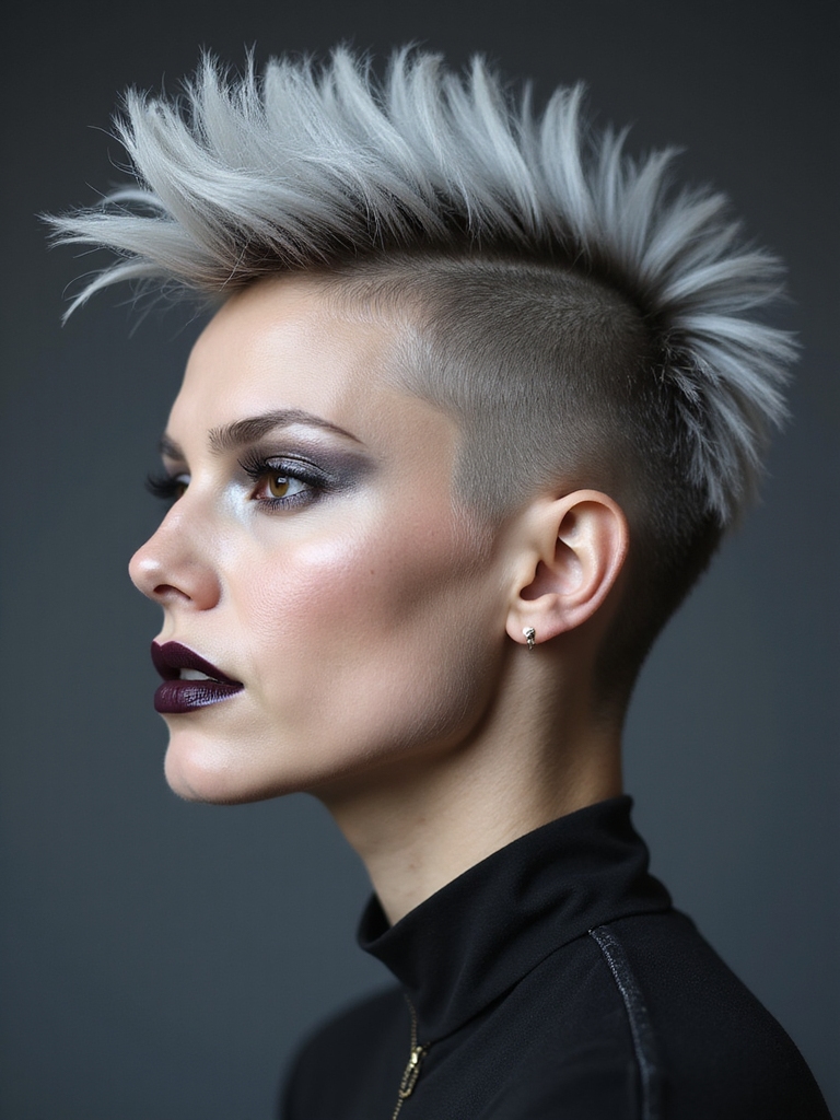 Gray mohawk