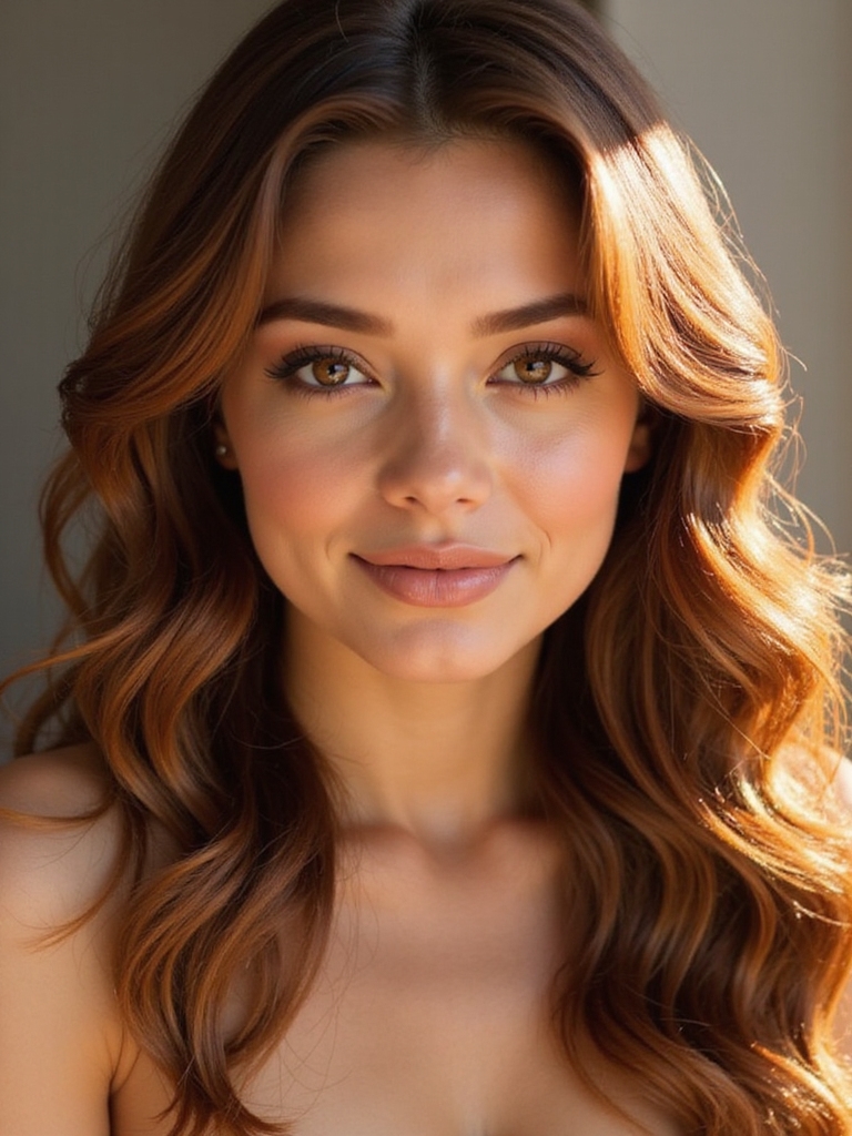 celebrities embracing honey brown