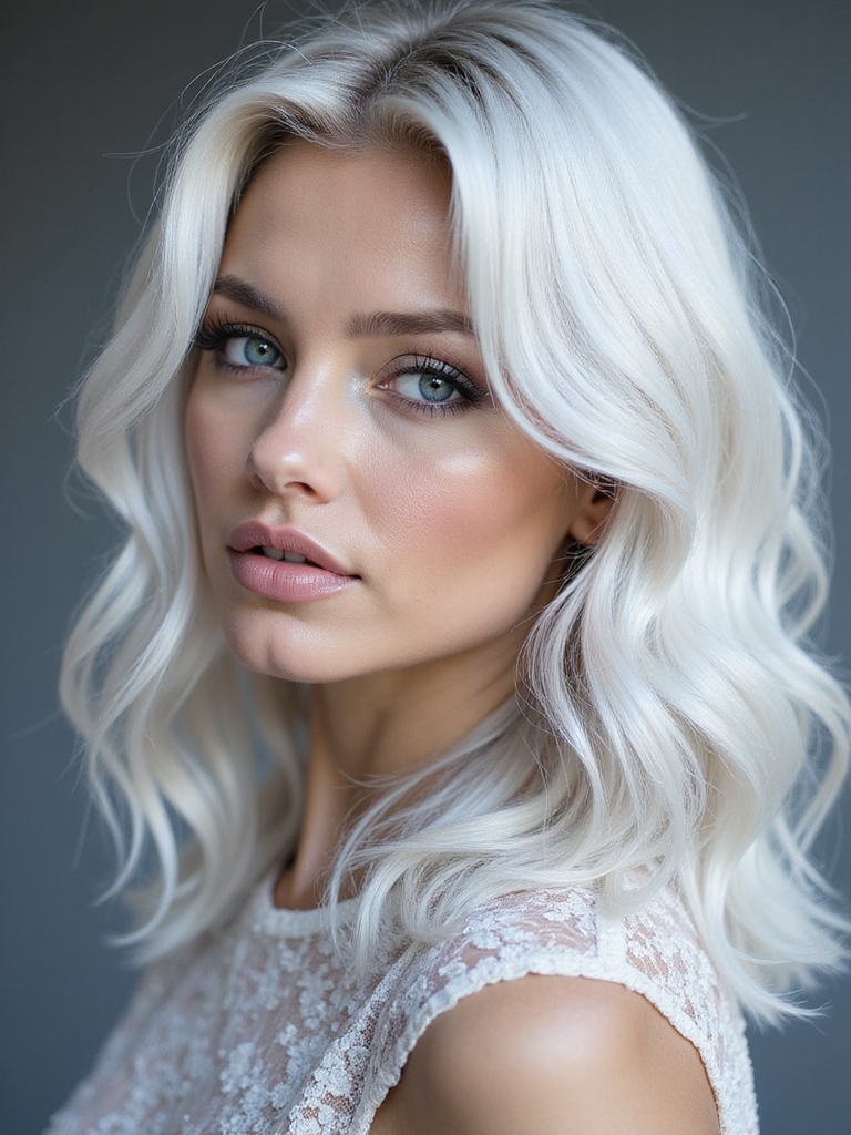 Iconic icy blonde
