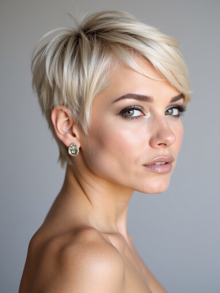 Seasonal short blonde