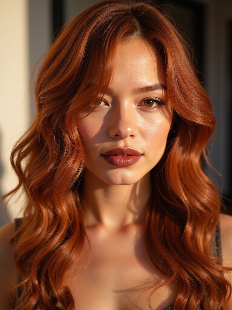 Choosing an auburn copper shade for your undertones