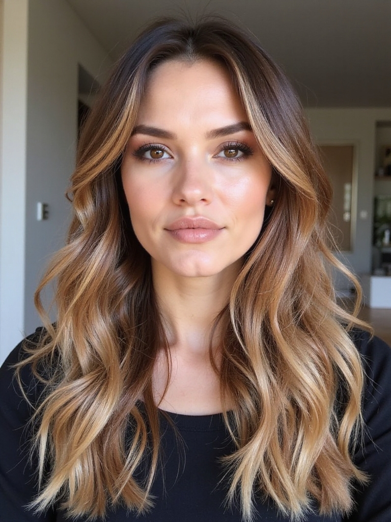 chunky highlights for contrast