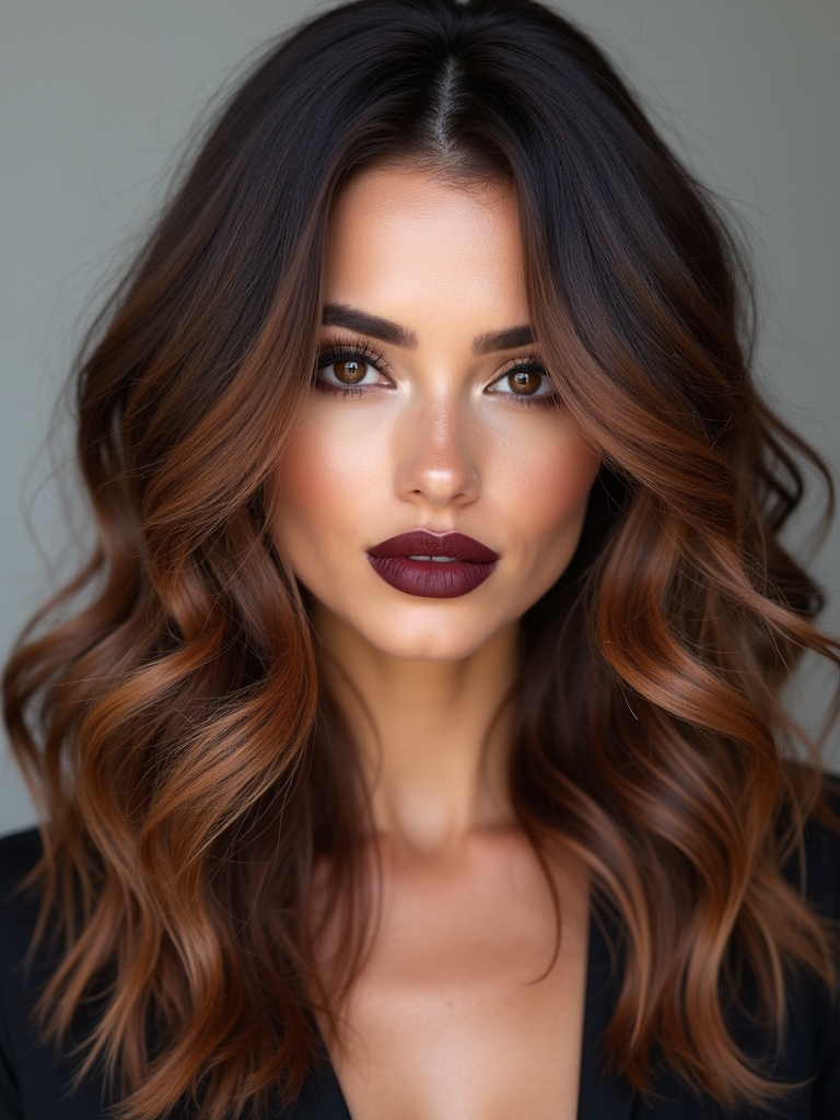 copper glints for vibrancy