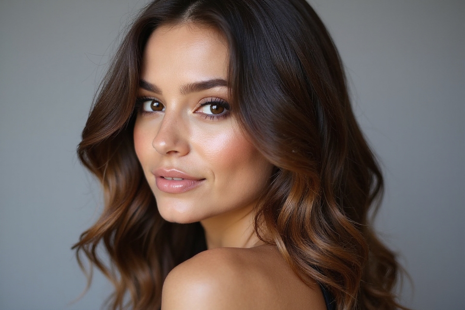 dimensional balayage for brunettes