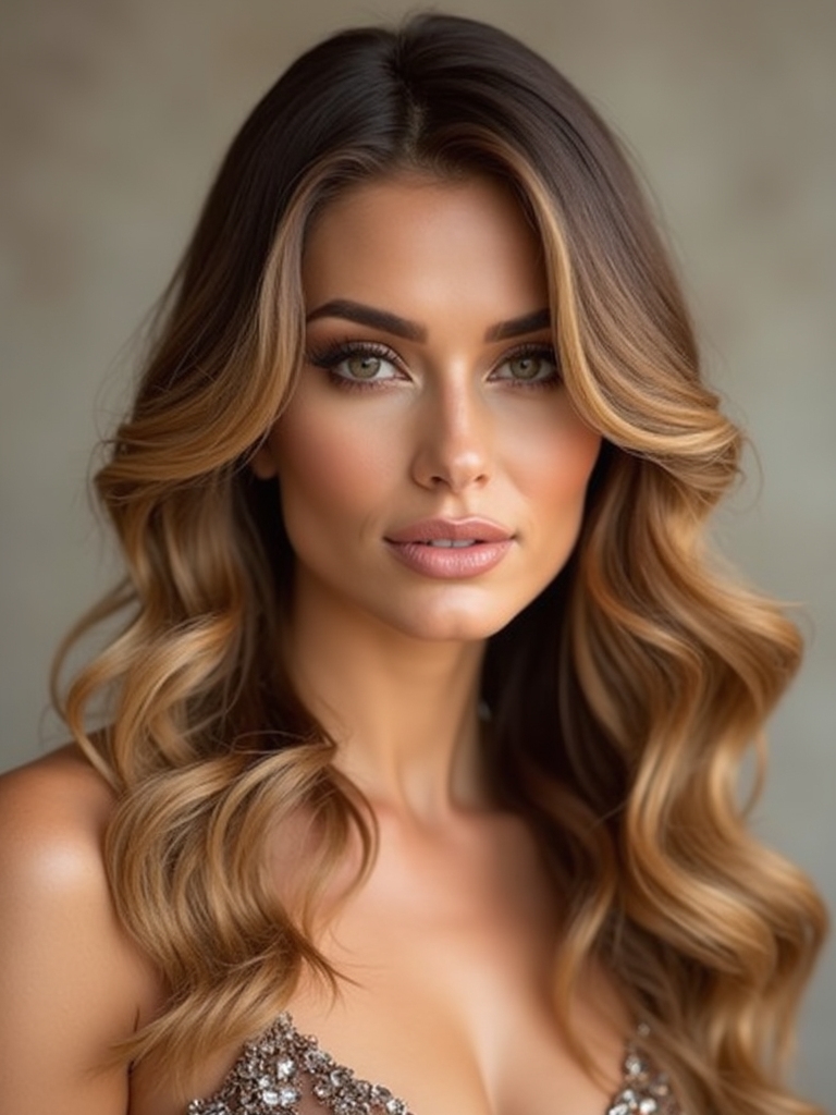 Golden brown formal