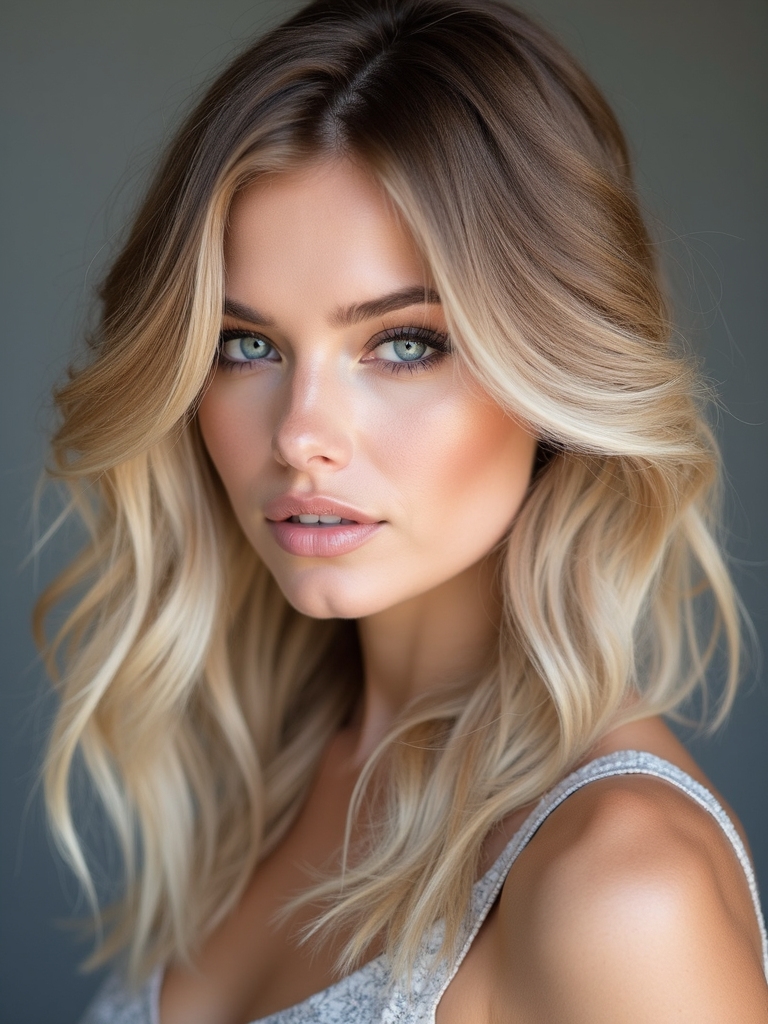 elegant icy caramel blend