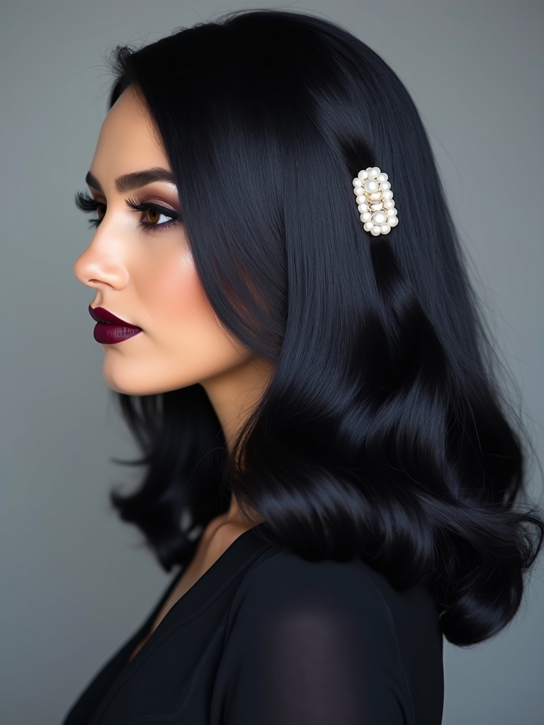 Accessorizing jet black