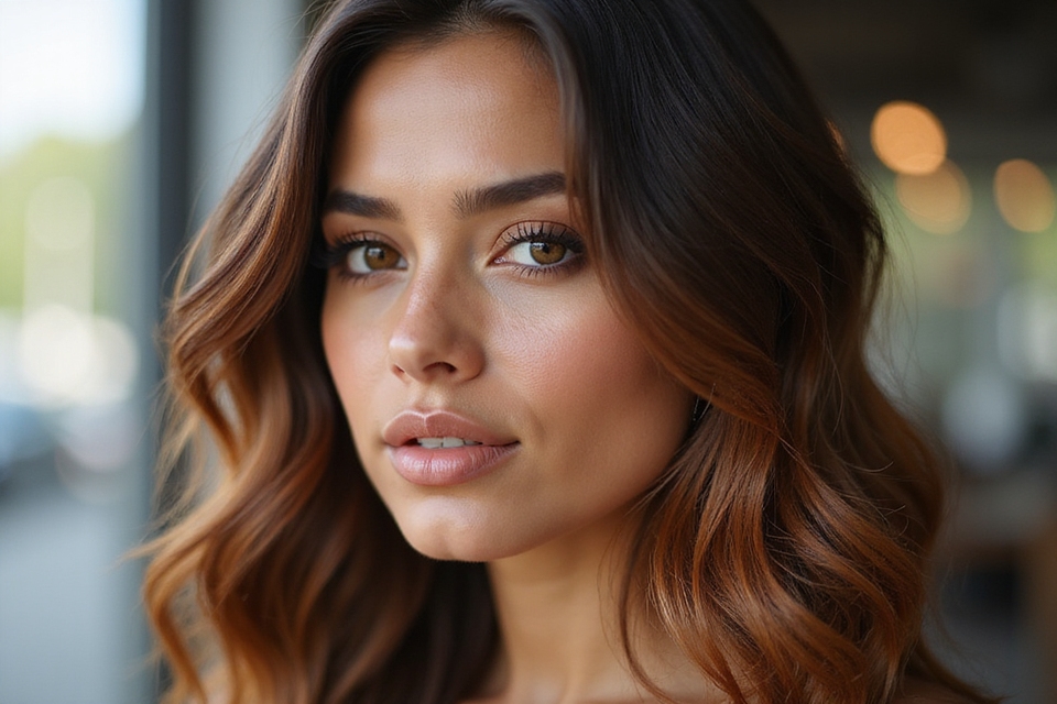 enhancing hair colors brown skin